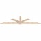 Ekena Millwork Redmond Smooth Timber Gable Bracket, Douglas Fir, 84"W x 21"H x 1 1/2"D x 3 1/2"F, 6/12 Pitch GBW084X21X0204RED00SDF - alternate 3